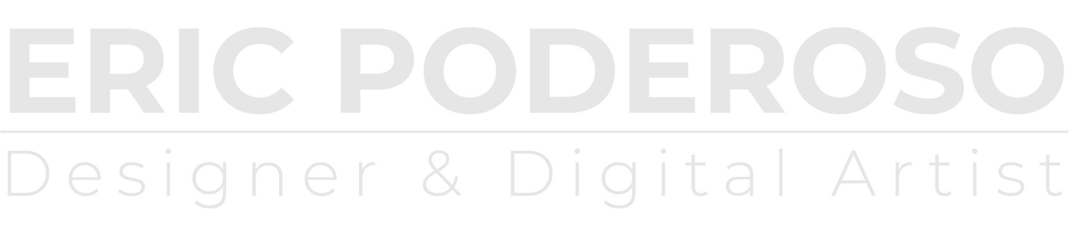 ERIC PODEROSO | Designer & Digital Artist